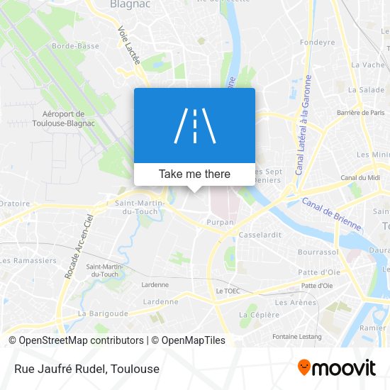 Rue Jaufré Rudel map