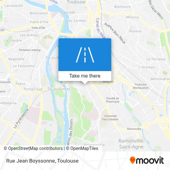 Rue Jean Boyssonne map