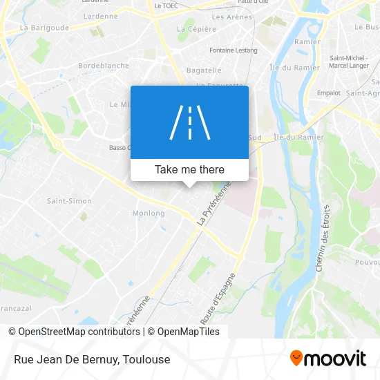 Rue Jean De Bernuy map
