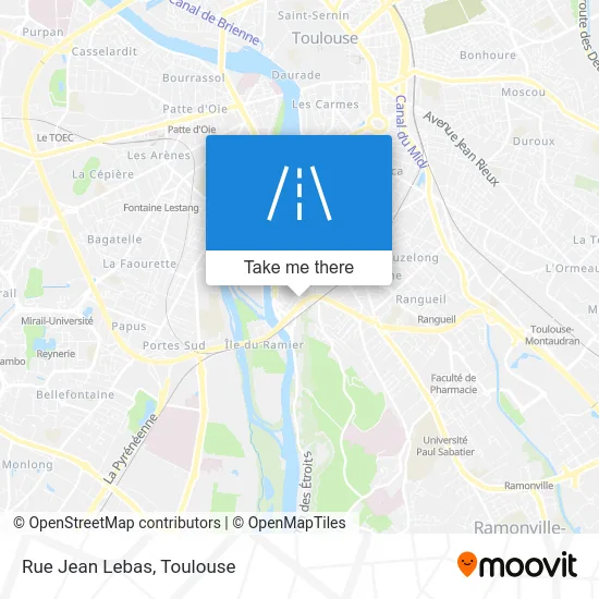 Rue Jean Lebas map