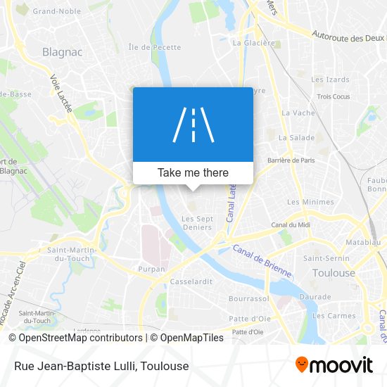 Rue Jean-Baptiste Lulli map