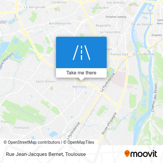 Rue Jean-Jacques Bernet map