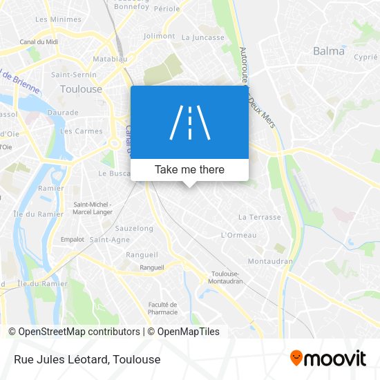 Rue Jules Léotard map