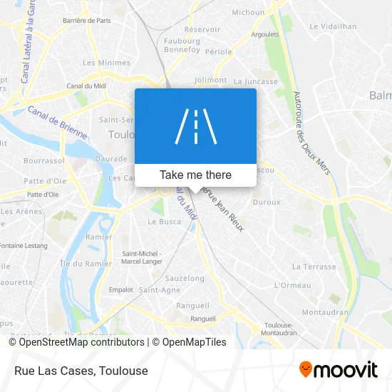 Rue Las Cases map
