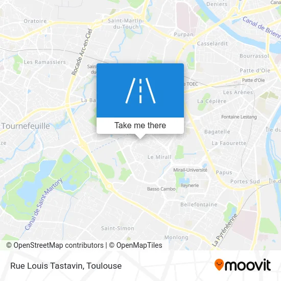 Rue Louis Tastavin map