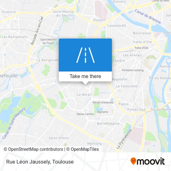 Rue Léon Jaussely map