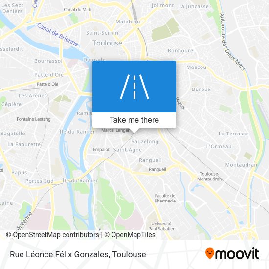 Rue Léonce Félix Gonzales map