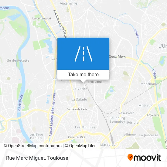 Rue Marc Miguet map