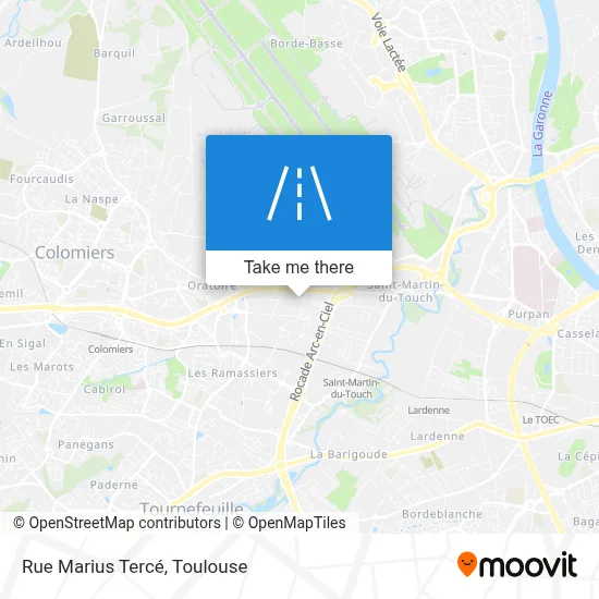 Rue Marius Tercé map