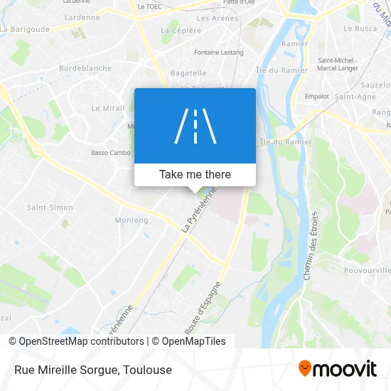 Rue Mireille Sorgue map