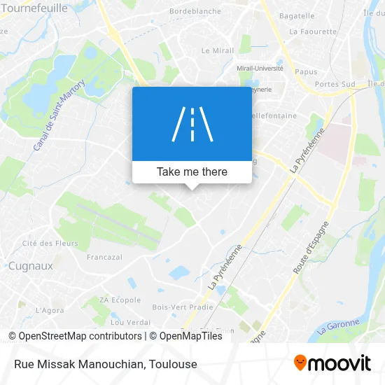 Rue Missak Manouchian map