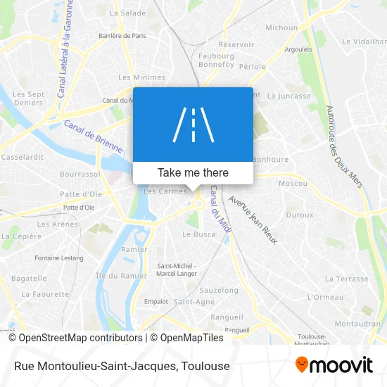 Rue Montoulieu-Saint-Jacques map
