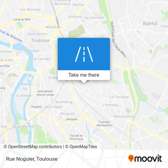 Rue Noguier map