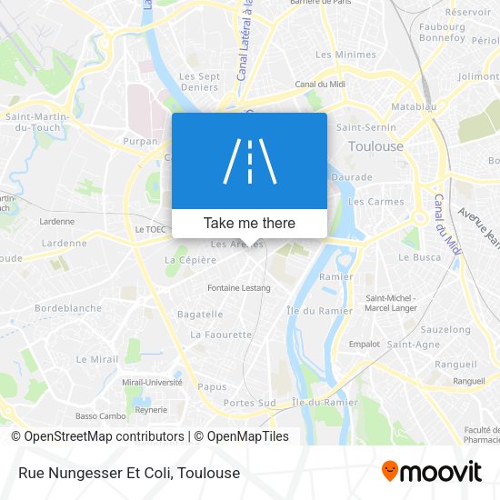 Rue Nungesser Et Coli map
