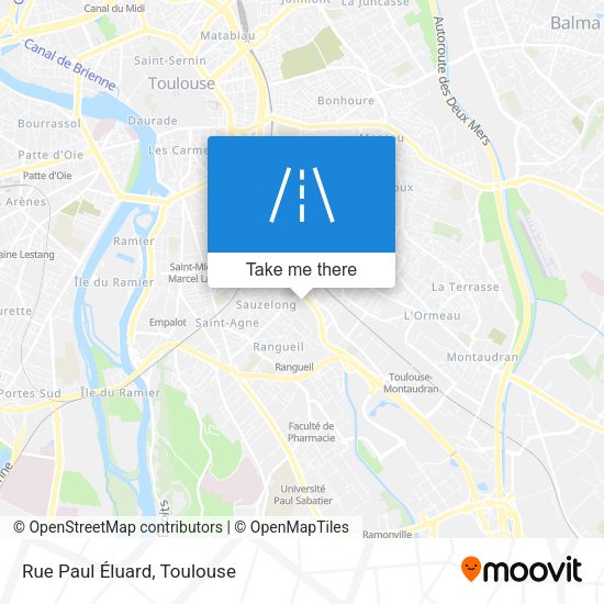 Rue Paul Éluard map