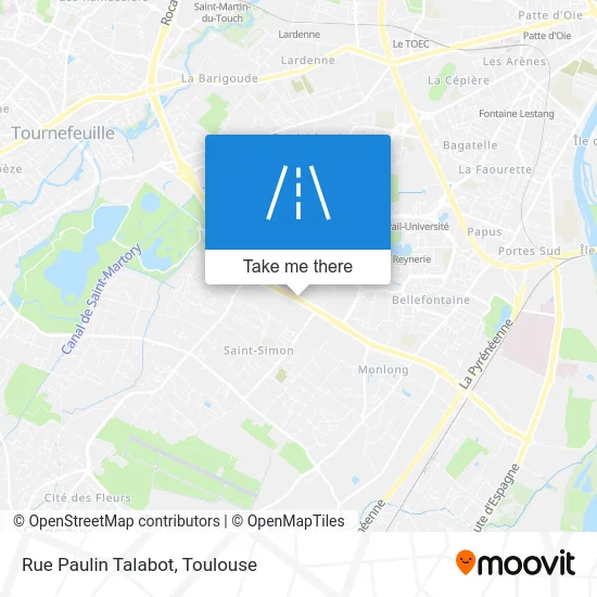 Rue Paulin Talabot map