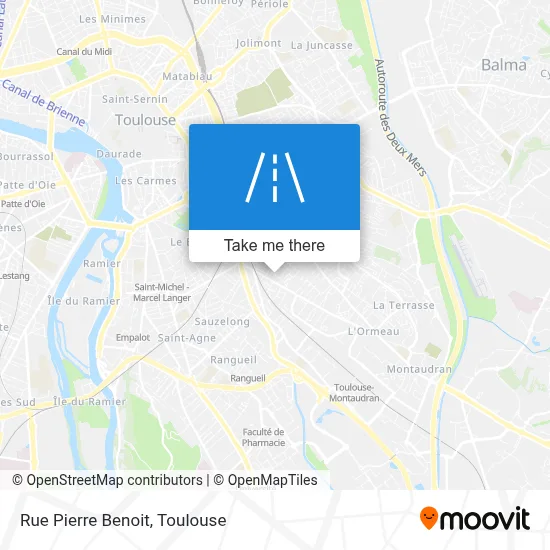Rue Pierre Benoit map