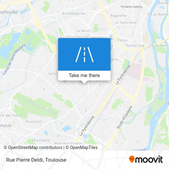 Rue Pierre Deldi map