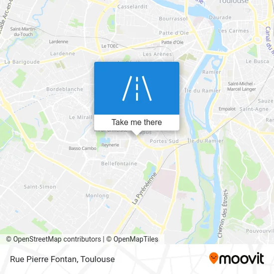 Rue Pierre Fontan map