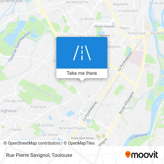 Rue Pierre Savignol map