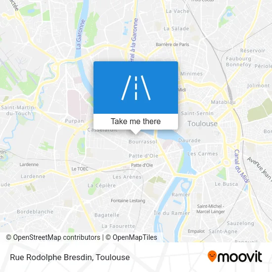 Rue Rodolphe Bresdin map