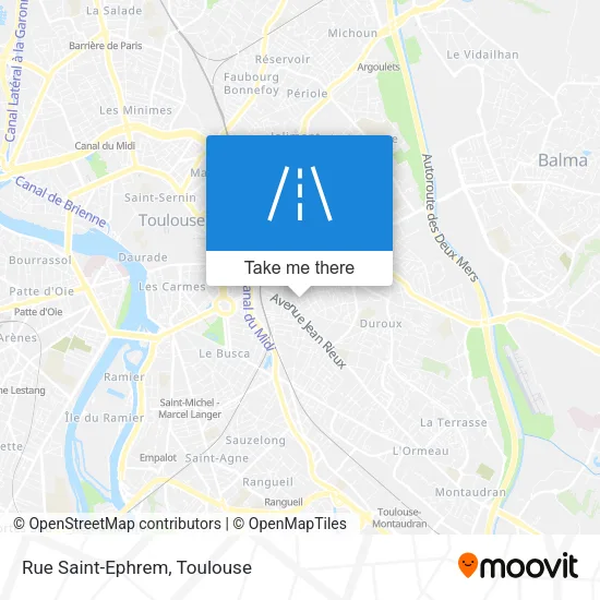 Rue Saint-Ephrem map