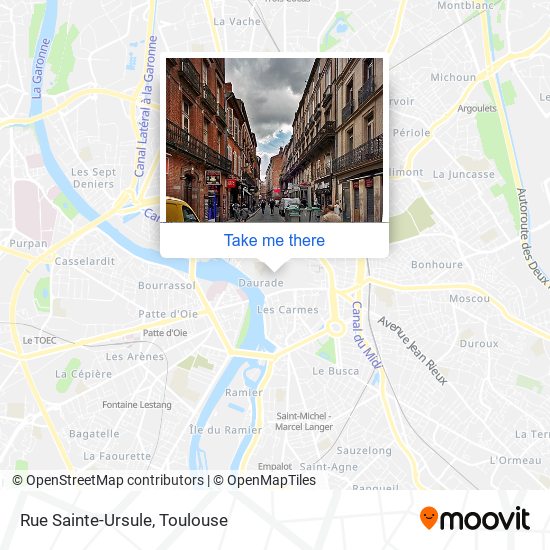 Rue Sainte-Ursule map