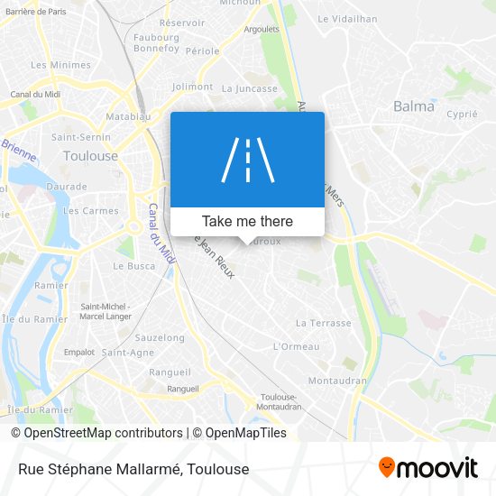 Rue Stéphane Mallarmé map