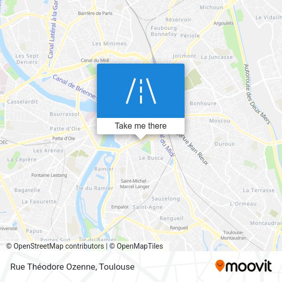 Rue Théodore Ozenne map