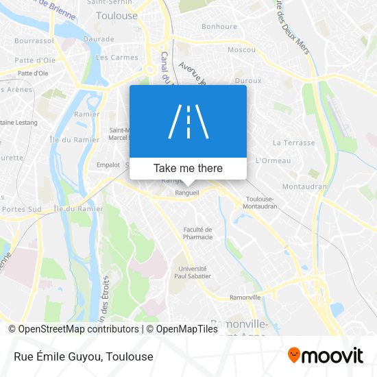 Rue Émile Guyou map