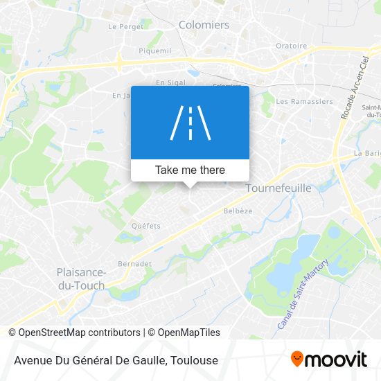 Avenue Du Général De Gaulle map