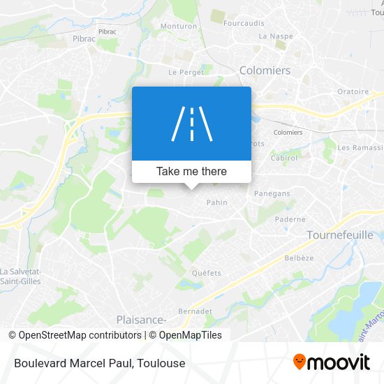 Boulevard Marcel Paul map