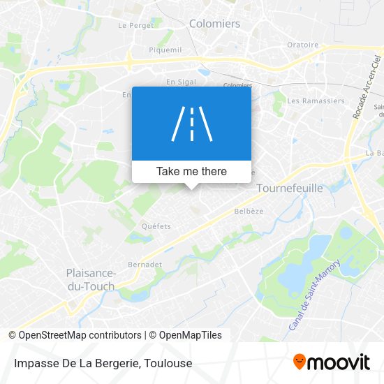 Impasse De La Bergerie map