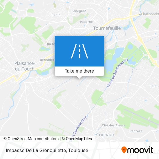 Impasse De La Grenouilette map