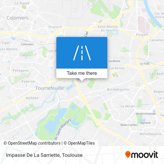 Impasse De La Sarriette map