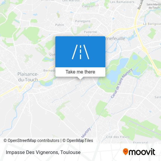 Impasse Des Vignerons map