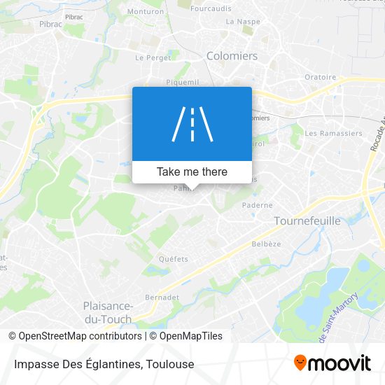 Impasse Des Églantines map