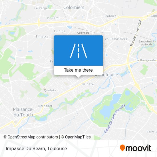 Impasse Du Béarn map