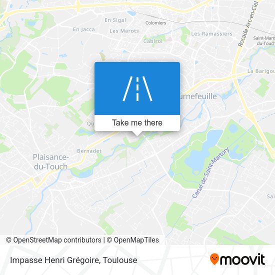 Impasse Henri Grégoire map