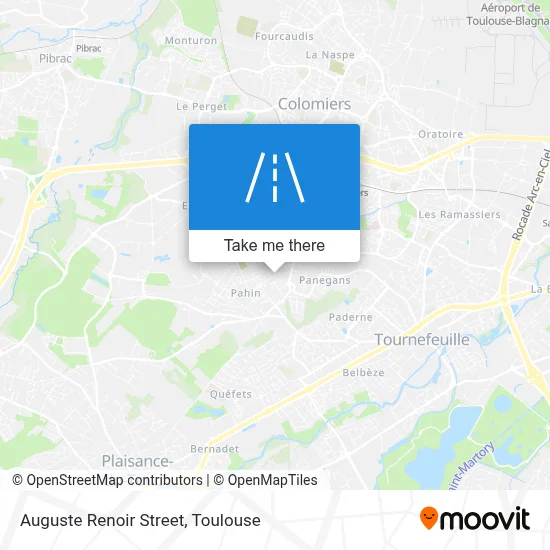 Rue Auguste Renoir map