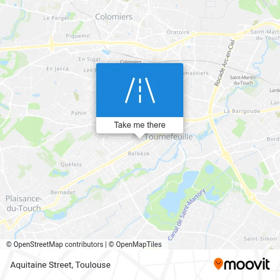 Rue D'Aquitaine map