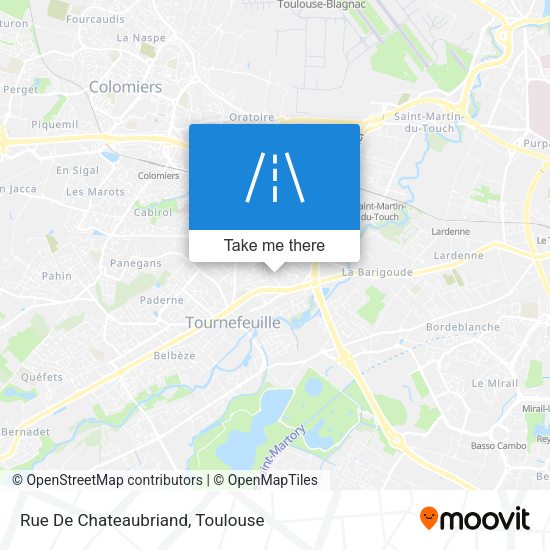 Rue De Chateaubriand map