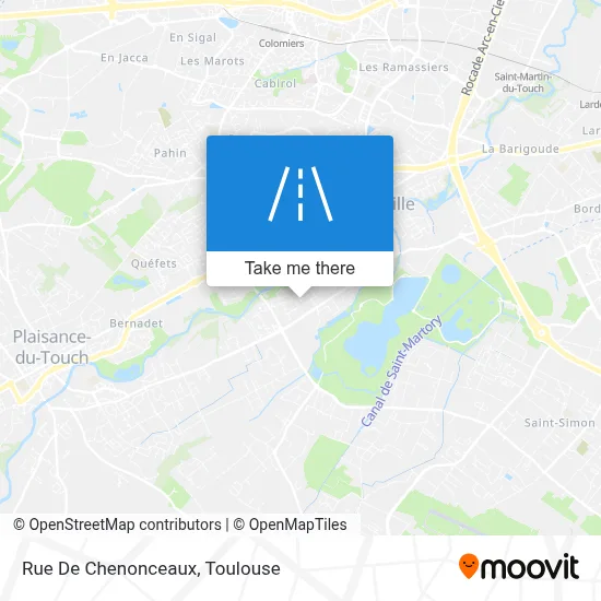 Rue De Chenonceaux map