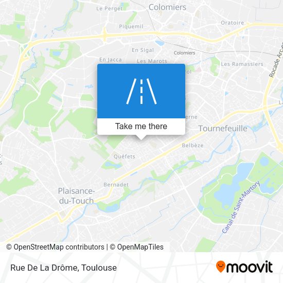 Rue De La Drôme map