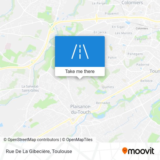 Rue De La Gibecière map