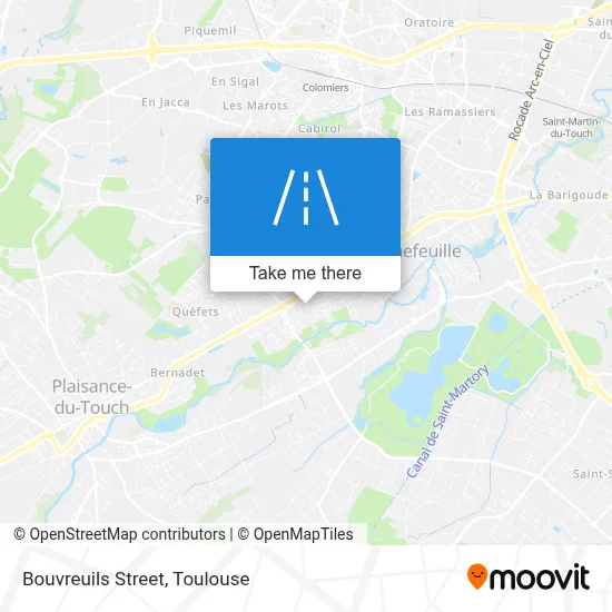Rue Des Bouvreuils map
