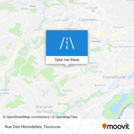 Rue Des Hirondelles map