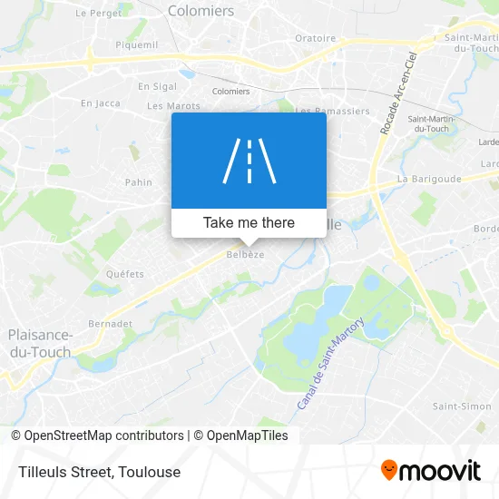 Rue Des Tilleuls map