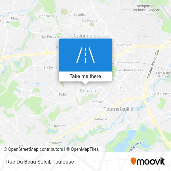 Rue Du Beau Soleil map