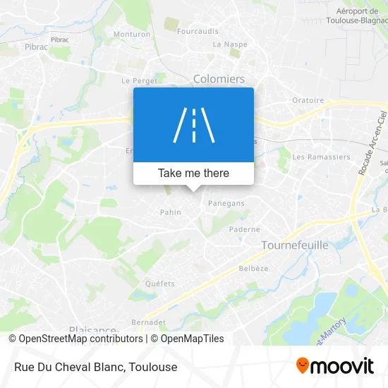 Rue Du Cheval Blanc map